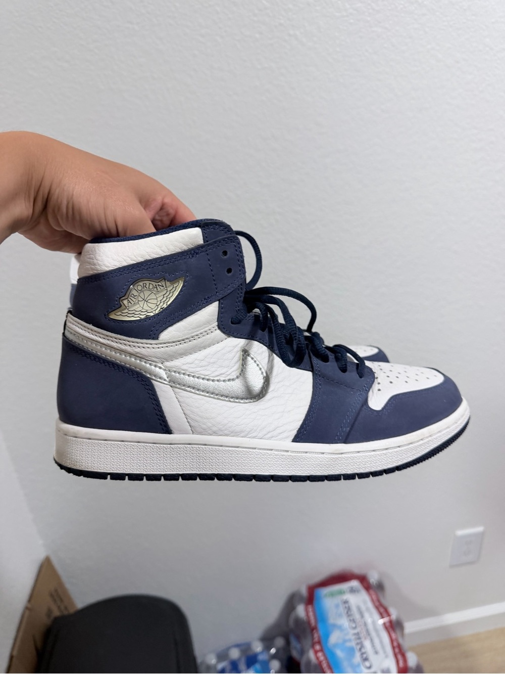 Air Jordan 1 navy - Picture 6 of 9